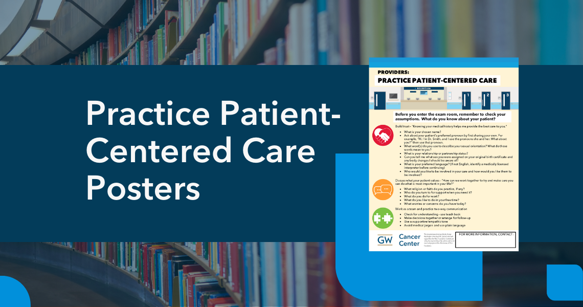 Cover of Practice Patient-Centered Care Poster