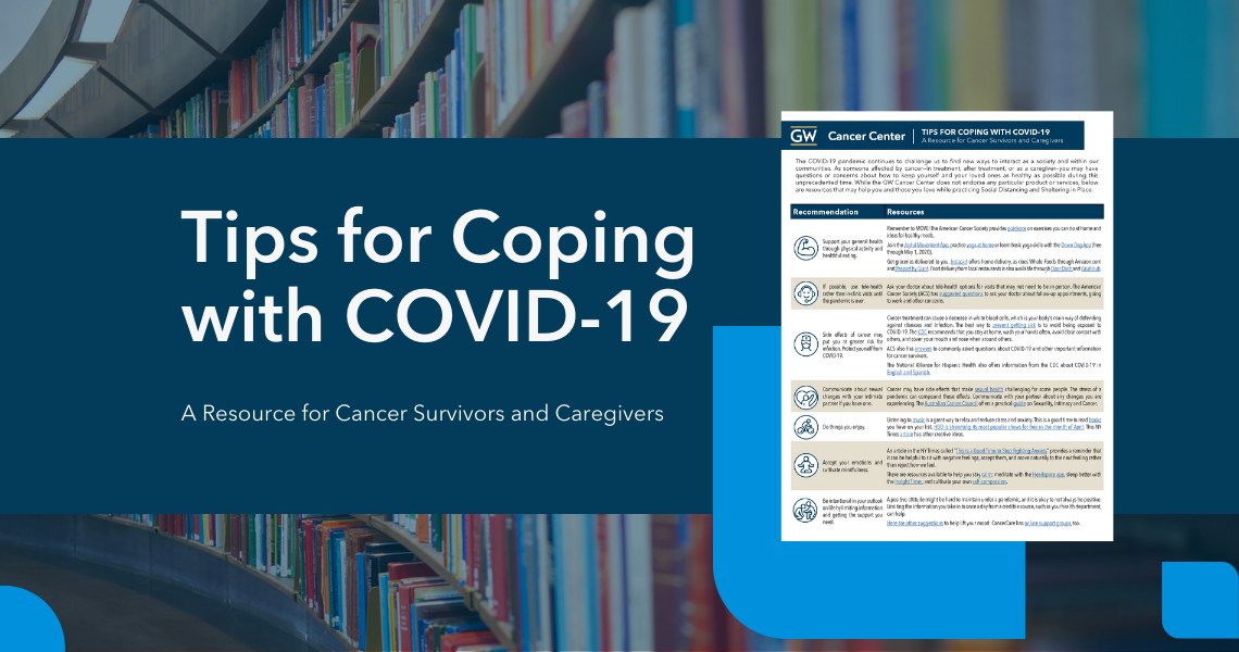 Title page: Tips for Coping with COVID-19