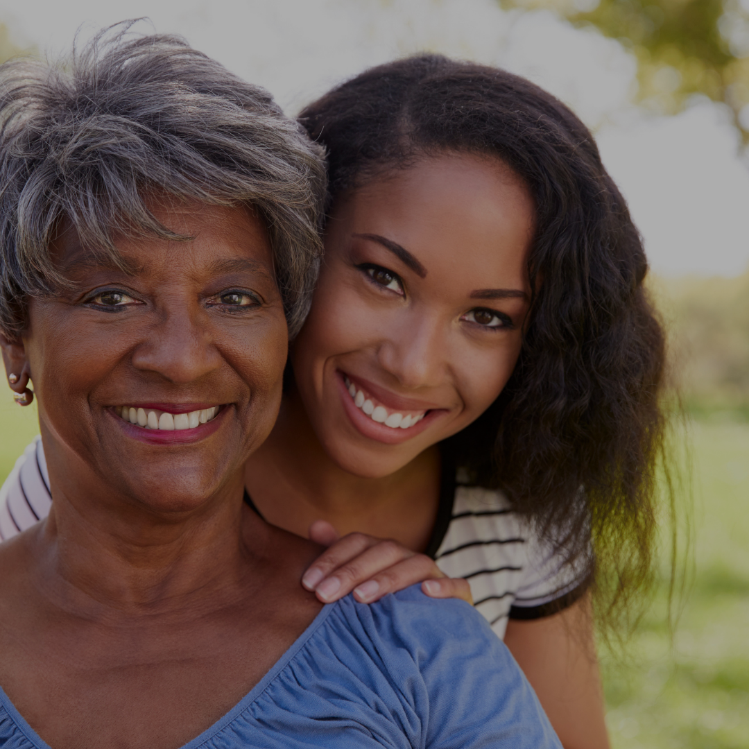 Image of African American mom with her daughter