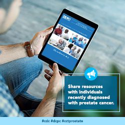 Share resources with individuals recently diagnosed