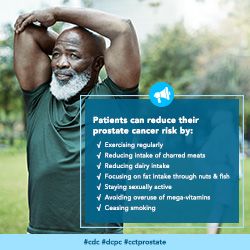 Reducing prostate cancer risks.