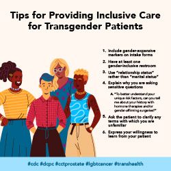 Tips for inclusive care for transgender patients