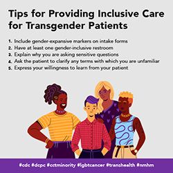 Tips for providing inclusive care for transgender patients