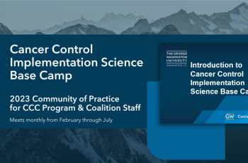 Cancer Control Implementation Base Camp 2023 Community of Practice image