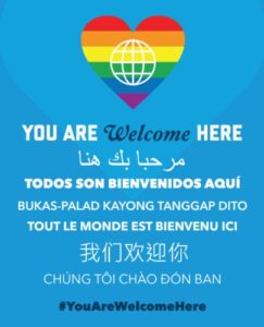 You are Welcome here poster
