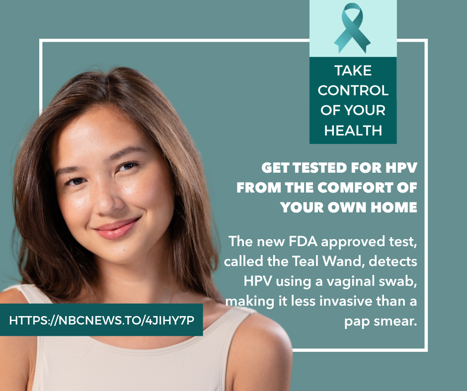 HPV at home screening is now available